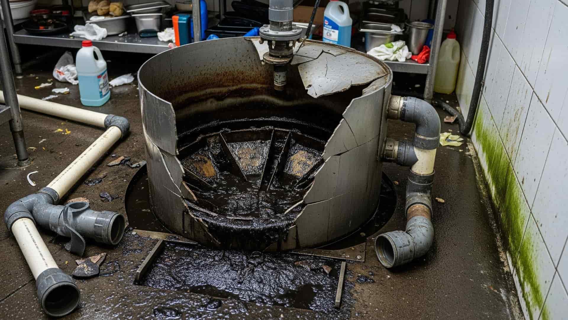 Warning Signs that Your Grease Trap is Failing